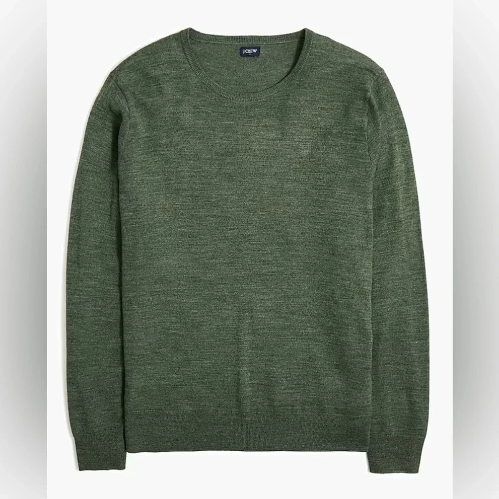 NWT JCrew Factory Merino wool-blend crewneck sweater